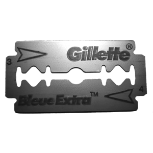 Razor blade Gillette PNG-17834